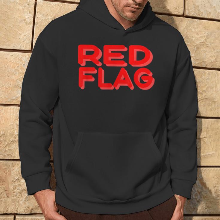 Red Flag Kapuzenpullover Lebensstil