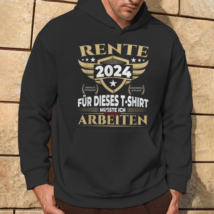 Rente 2024 Für Dieses Musste Ich Lange Arbeiten Kapuzenpullover Lebensstil