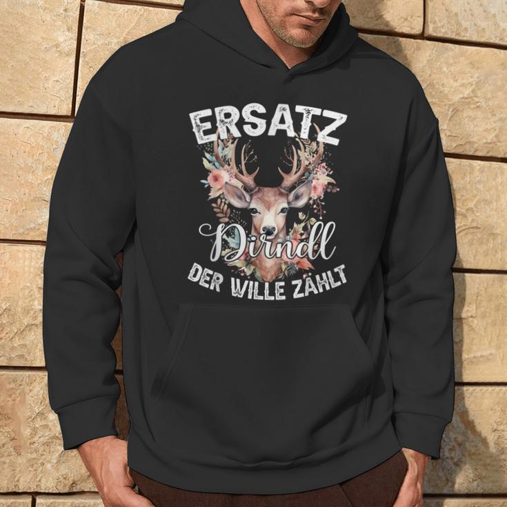 Replacement Dirndl Der Wille Zählt Deer Oktoberfest Kapuzenpullover Lebensstil