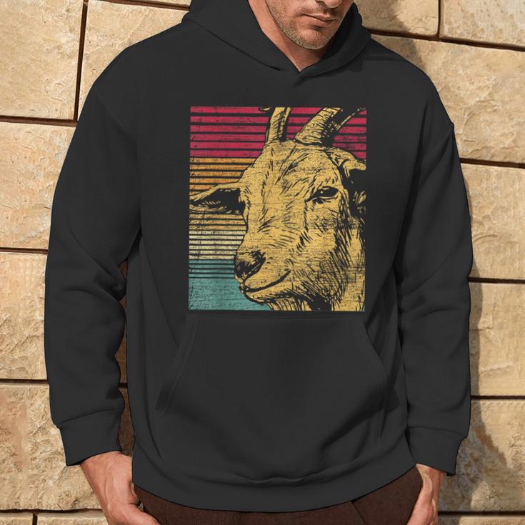 Retro Goat Kapuzenpullover Lebensstil