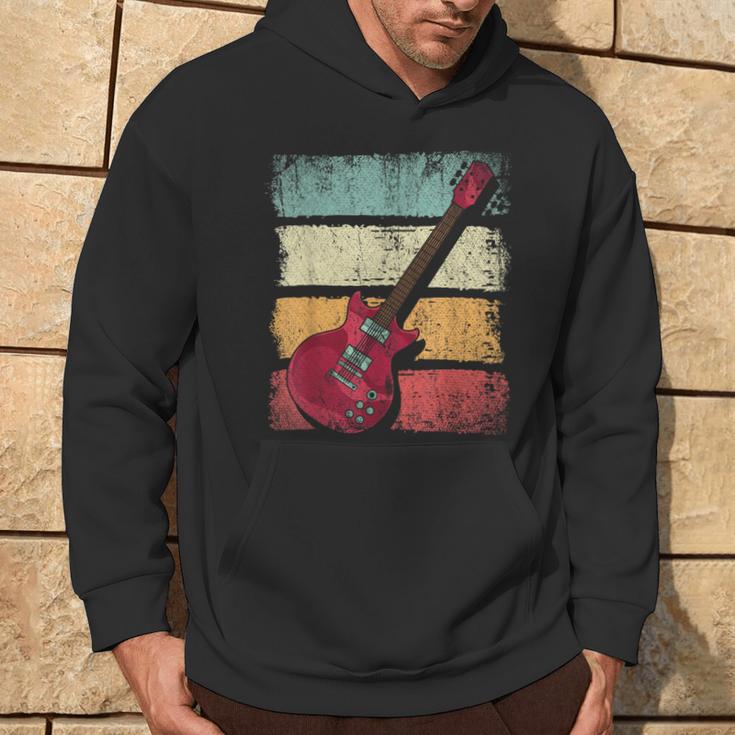 Retro Guitar Kapuzenpullover Lebensstil