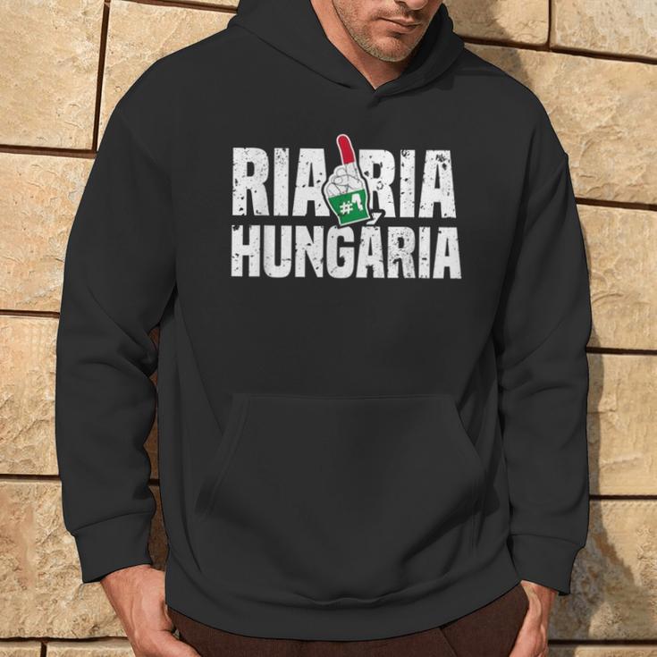 Ria Ria Hungária Magyar Hungary Fan Hungarian Flag Kapuzenpullover Lebensstil