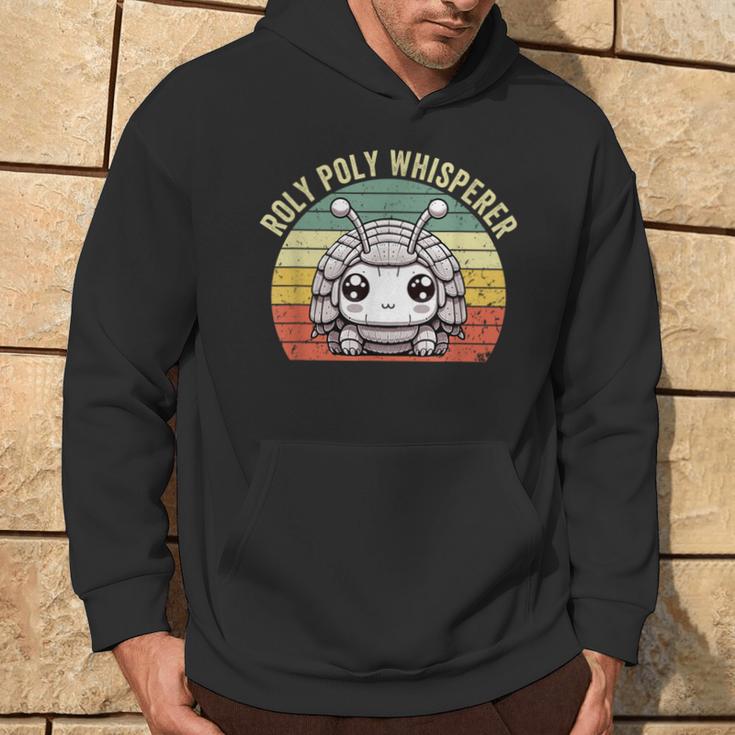 Roly Poly Whisperer Pill Bug Kawaii Rollie Pollie Hoodie - Seseable