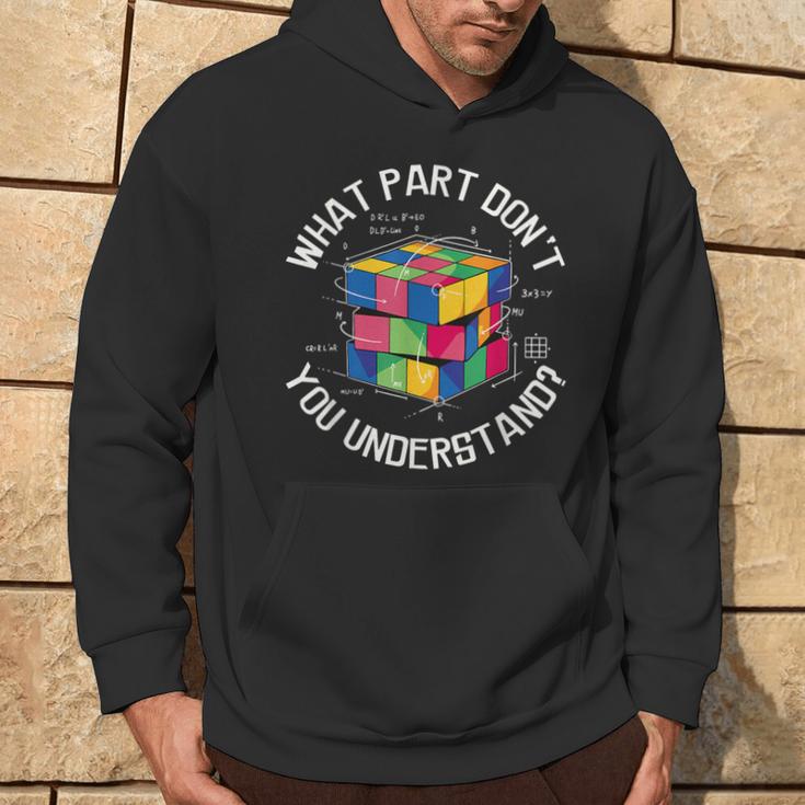 Rubik's Cube Solution Nerd Genie Kapuzenpullover Lebensstil