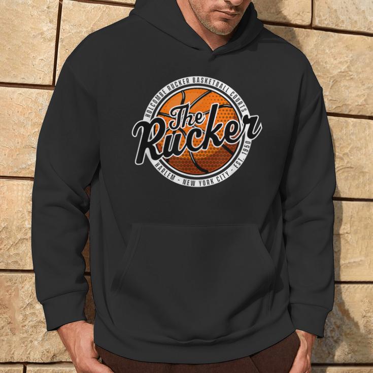 Rucker Parkintage Logo Basketball Kapuzenpullover Lebensstil