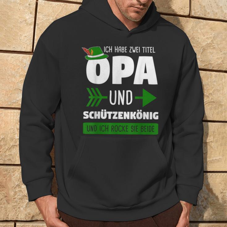 Sagittarius King Grandpa Sports Sagittarius Kapuzenpullover Lebensstil