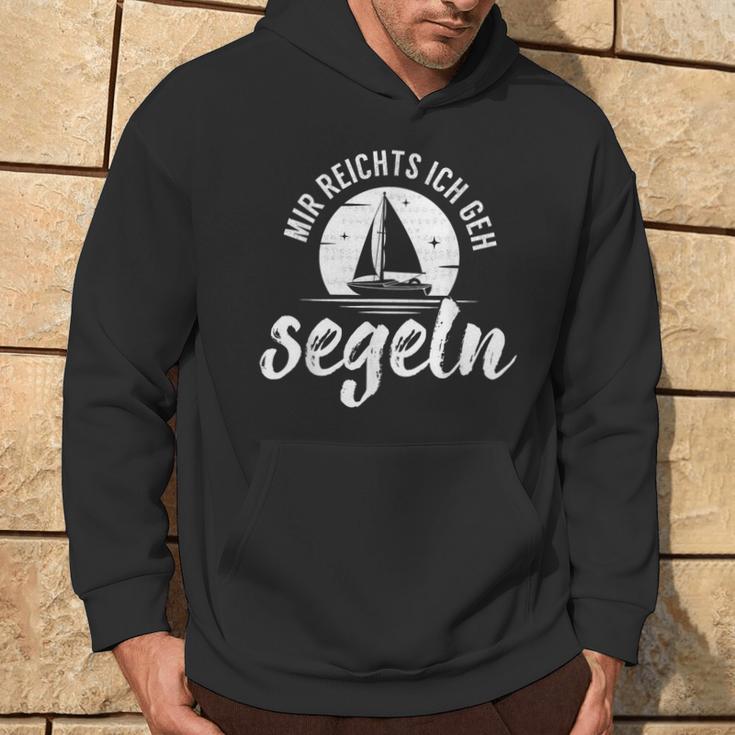 Sailing Boat Skipper I Go Sailing Skipper Kapuzenpullover Lebensstil