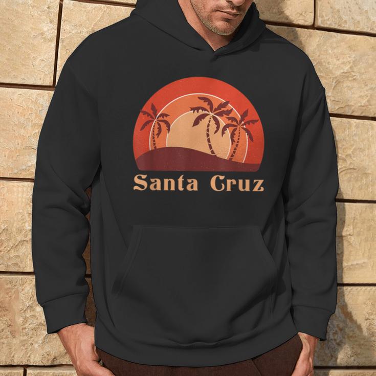 Santa Cruz Ca California 70S 80S Retrointage Kapuzenpullover Lebensstil