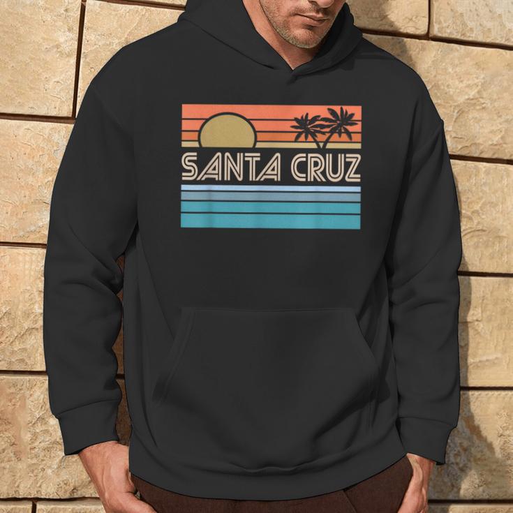 Santa Cruz California 70S 80S Surfer Summer Sun Kapuzenpullover Lebensstil