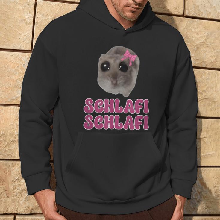 Schlafi Schlafi Sad Hamster Sad Hamster Hamstie Kapuzenpullover Lebensstil