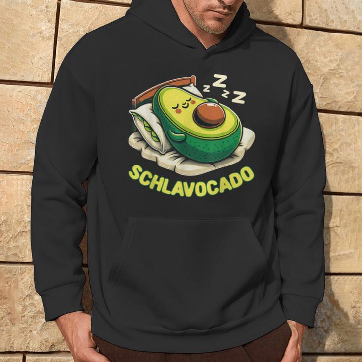 Schlavocado Avocado Pyjamas Nightdress Pyjamas Sleep Kapuzenpullover Lebensstil