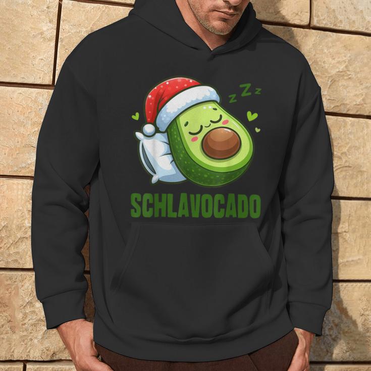 Schlavocado Official Pyjamas Sleep Avocado Christmas Kapuzenpullover Lebensstil