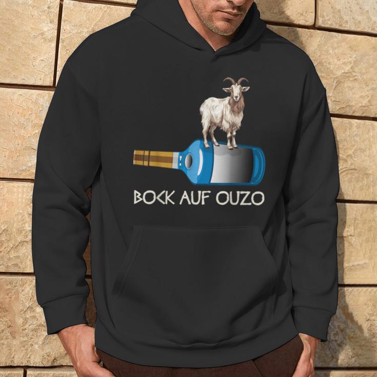 Schnapps Ouzo Party Bock Auf Ouzo Kapuzenpullover Lebensstil