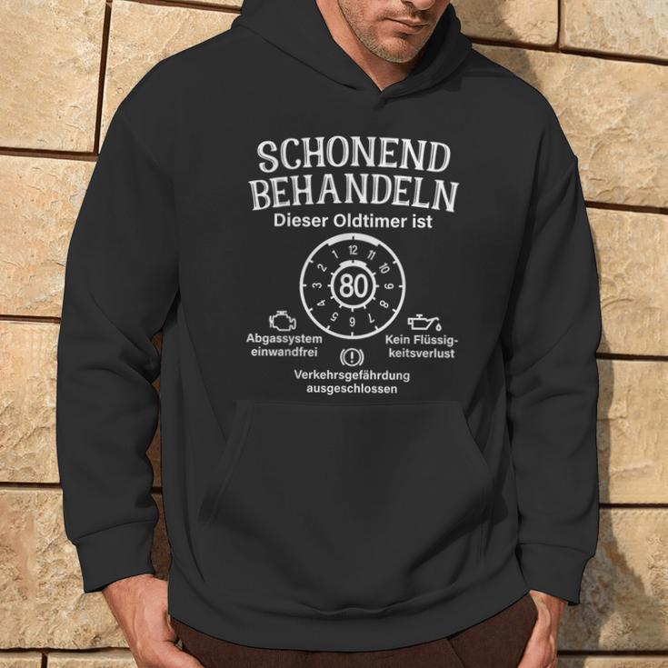 Schonend Behandeln Oldtimer Ist 80 Plaque 80Th Birthday S Kapuzenpullover Lebensstil