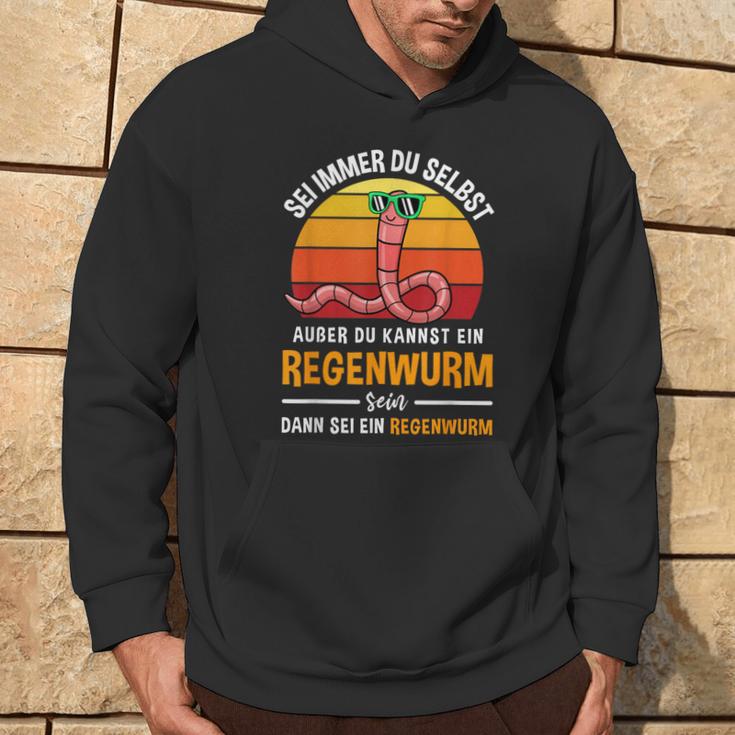 Sei Immer Du Selbstaußer Du Kannst Ein Regenwurm Sein Sei Immer Kapuzenpullover Lebensstil