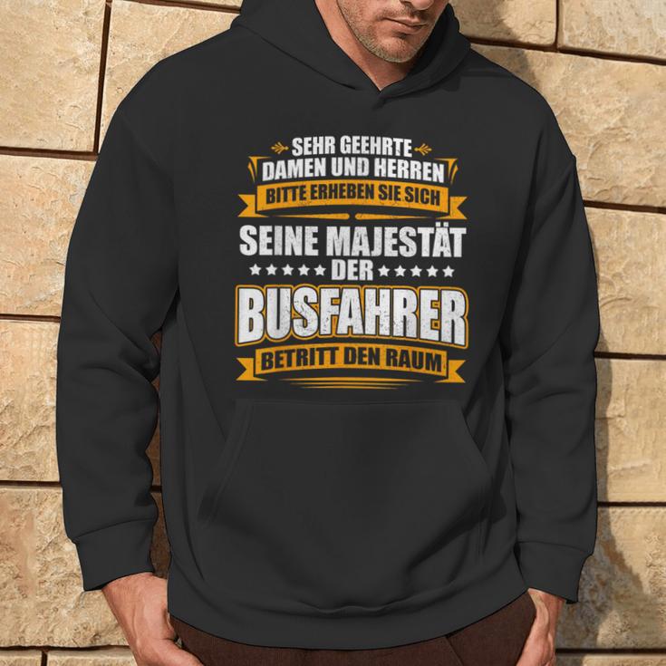 With Seine Majestät Der Busfahrer Cool Print Kapuzenpullover Lebensstil