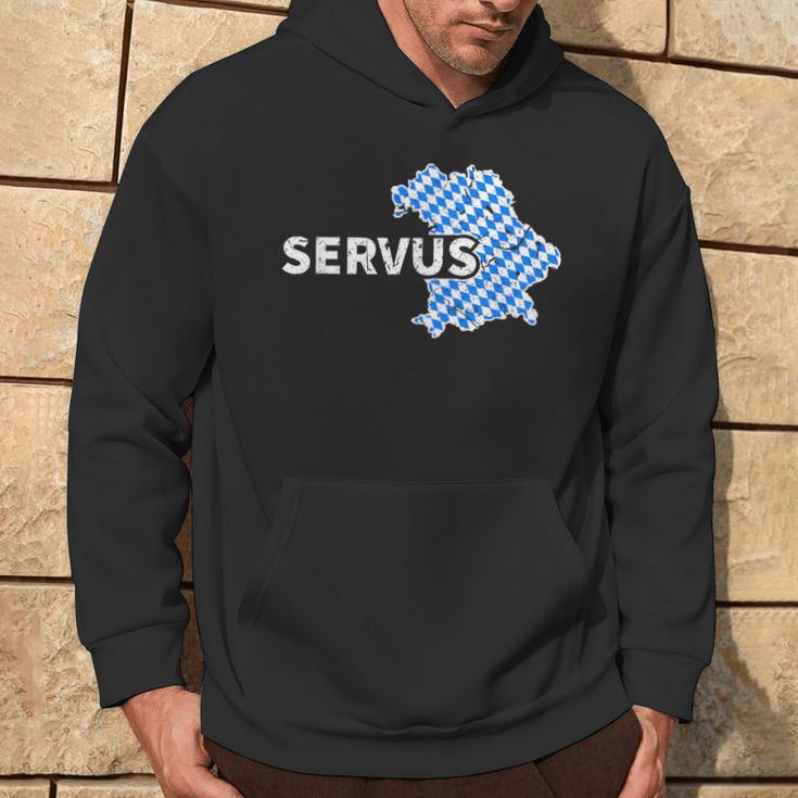 Servus Bayern Bavarian Slogan Kapuzenpullover Lebensstil