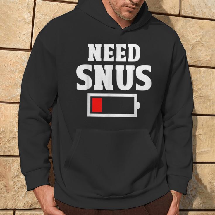 Snus Sweden Kapuzenpullover Lebensstil