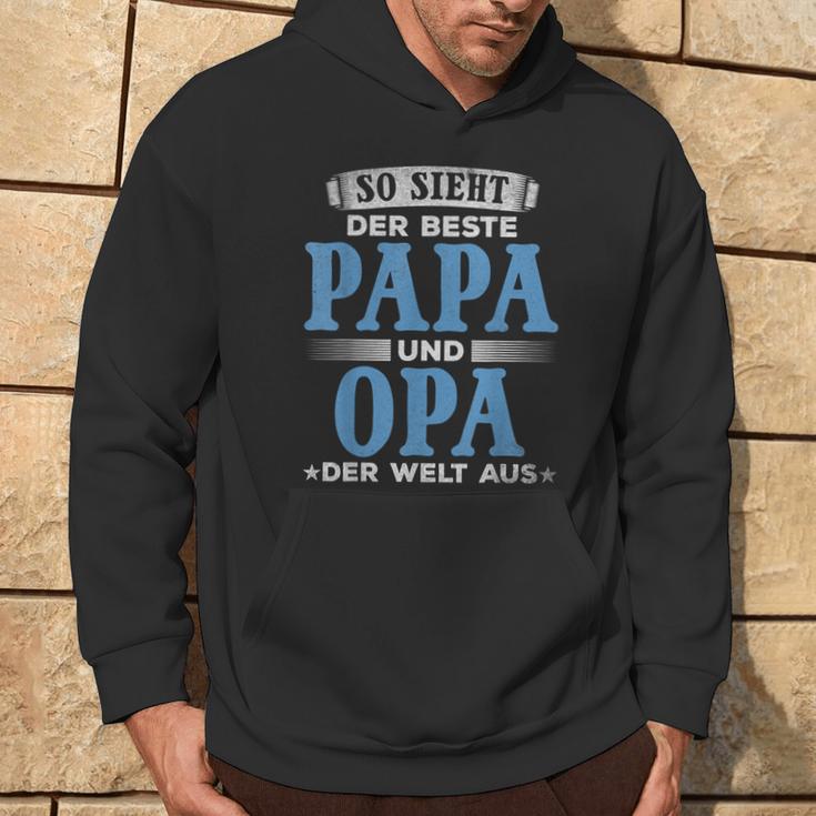 So Ssieht Der Beste Papa Und Opa Der Welt Aus I Grandfather Grandpa Kapuzenpullover Lebensstil