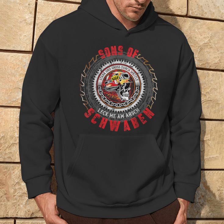 Sons Of Schwaben Home Freedom Exit Street Motorcycle Kapuzenpullover Lebensstil