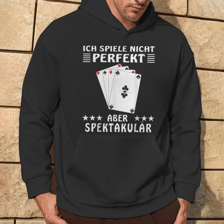 Spektacular Card Player Kapuzenpullover Lebensstil