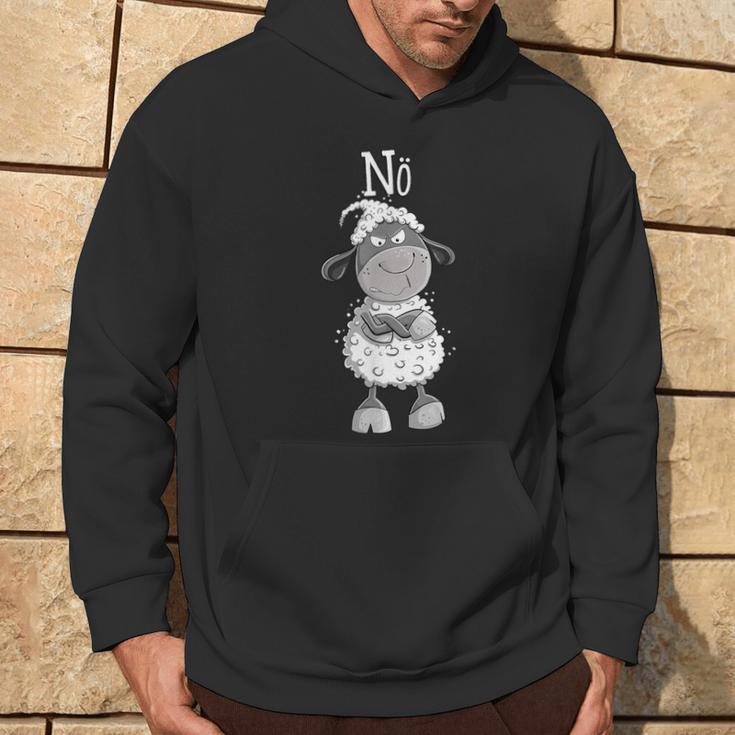 Statement Schaf I Nö Fun I Einfach Nö I Nein I Kein Bock German Kapuzenpullover Lebensstil