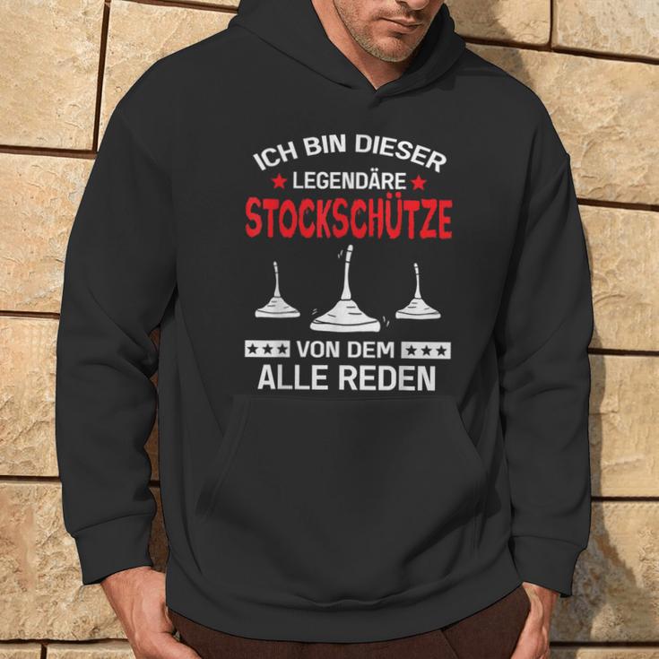 Stocksport Curling Sport Kapuzenpullover Lebensstil