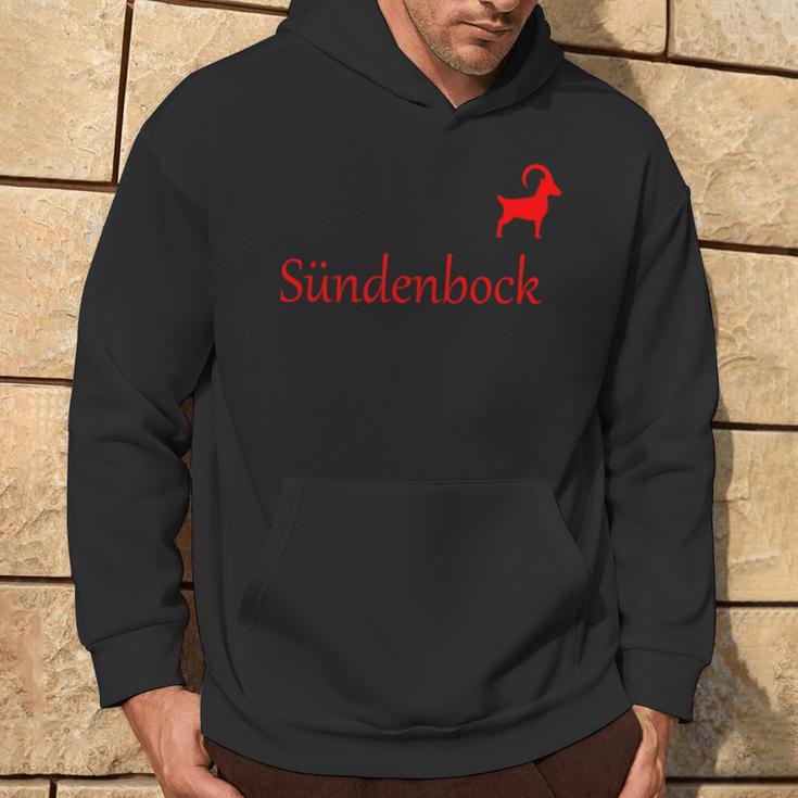 Sündenbock Für Alle Die Gerne Die Schuld Auf Sich Nehmenbock Kapuzenpullover Lebensstil