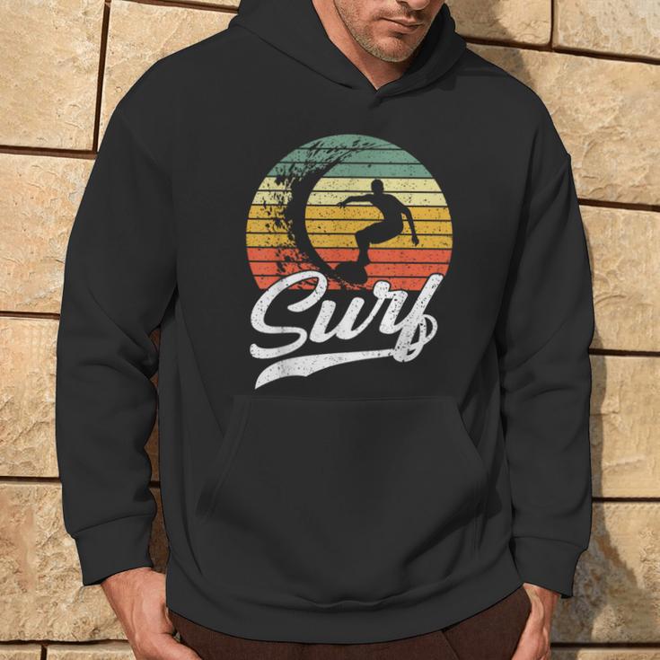 Surfer Surfintage Surfing Retro Surf Kapuzenpullover Lebensstil