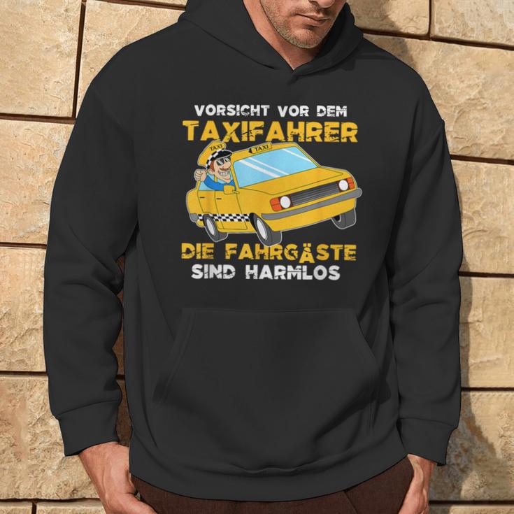 Taxi Driver Taxi Work Transport Large Space Taxi Slogan Kapuzenpullover Lebensstil