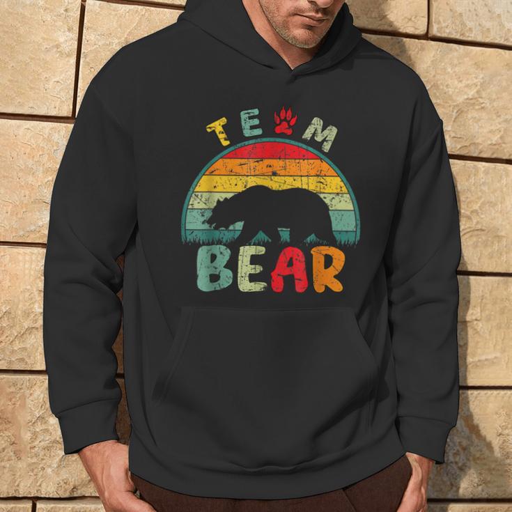 Team Bear Ich Wählle Den Bären Kapuzenpullover Lebensstil