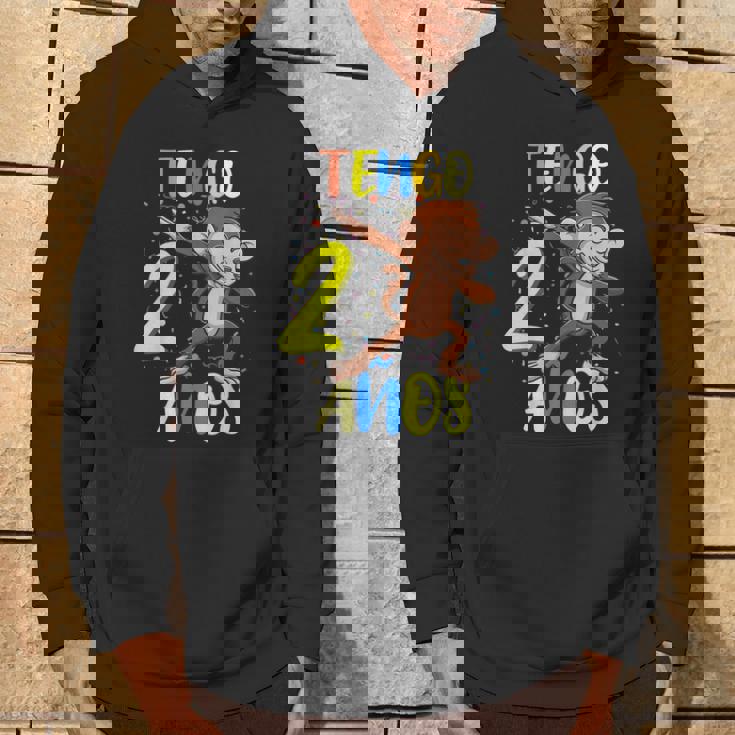 Tengo 2 Años 2º Cumpleaños Mono Sudadera Estilo de vida