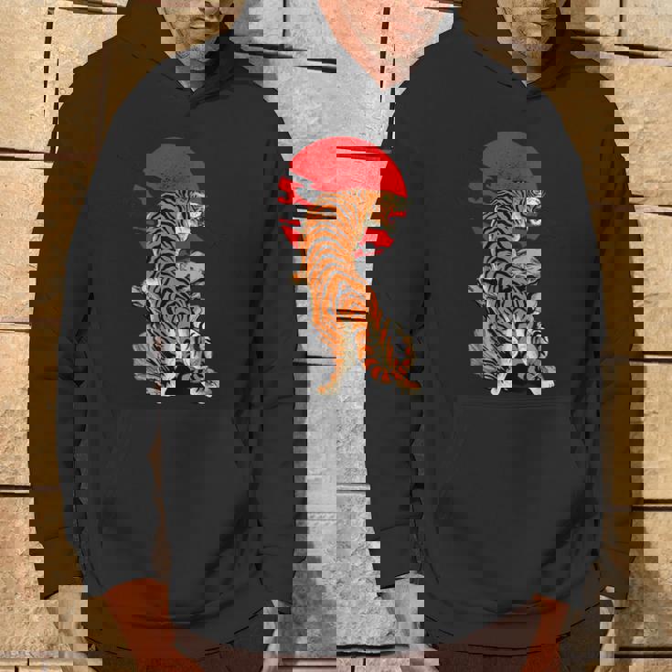 Tigre Japón Estilo Tigre Sudadera Estilo de vida