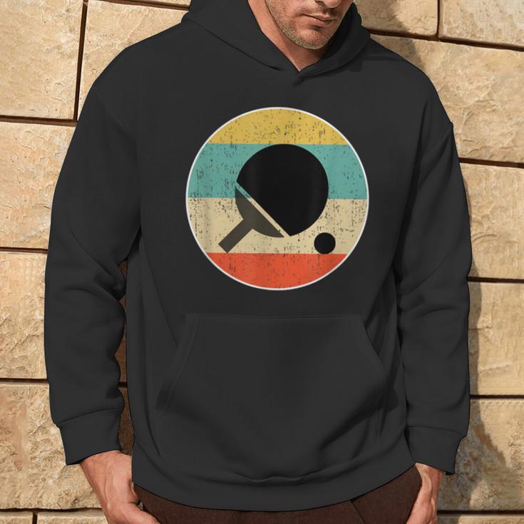 Tischtennis Retro Geschenk Kapuzenpullover Lebensstil