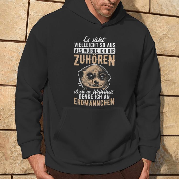 In Truheit Denke Ich An Meerkat Kapuzenpullover Lebensstil