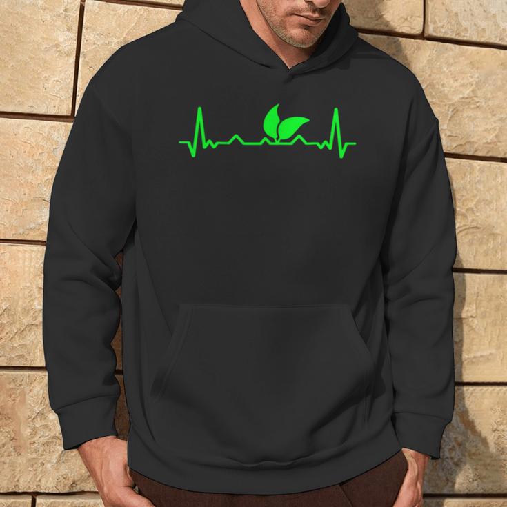 Veganegan Heartbeategan Kapuzenpullover Lebensstil