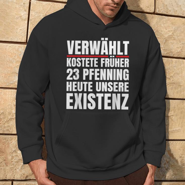 Verwählt Kostete Früher Heute Unsere Existenz Anti Ampel German Kapuzenpullover Lebensstil