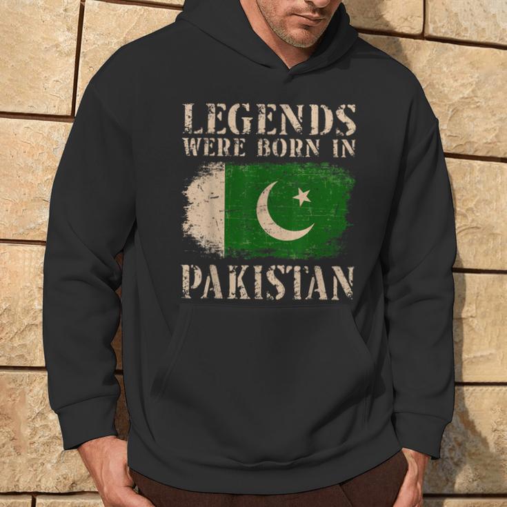 Vintage Pakistan Flag S Kapuzenpullover Lebensstil