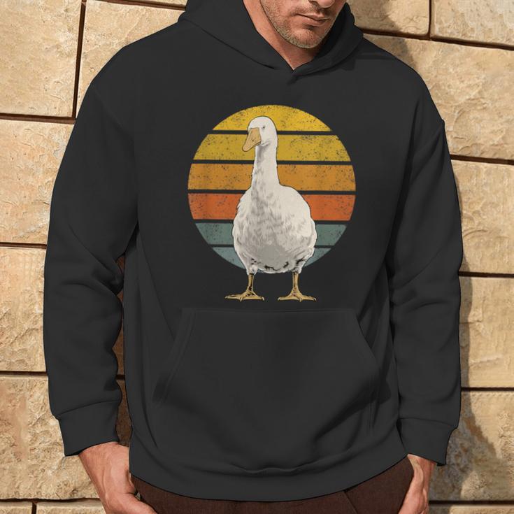 Vintage Goose Sunset Retro Goose Kapuzenpullover Lebensstil