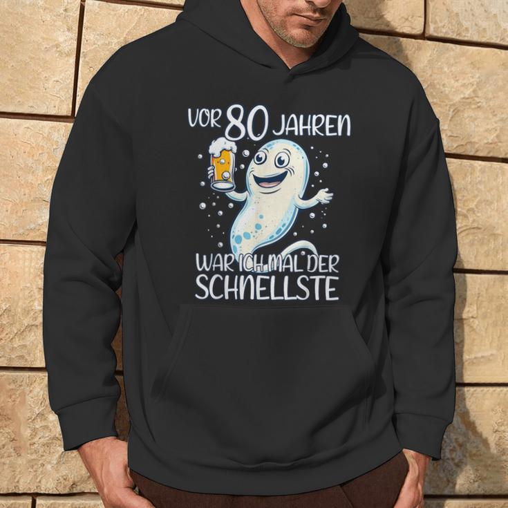 Vor 80 Jahren War Ich Mal Der Schnellste Geburtstag Kapuzenpullover Lebensstil