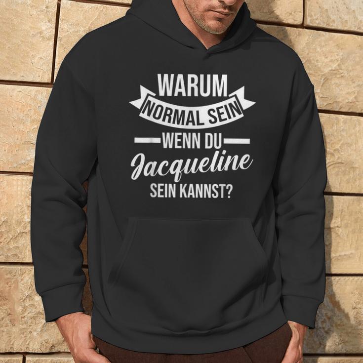 Vorname Jacqueline Kapuzenpullover Lebensstil