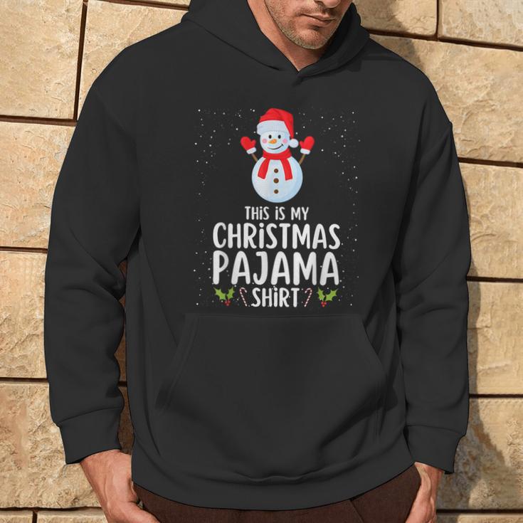 Weihnachten Pyjama Schlafanzug Oberteil Schlaf Kapuzenpullover Lebensstil