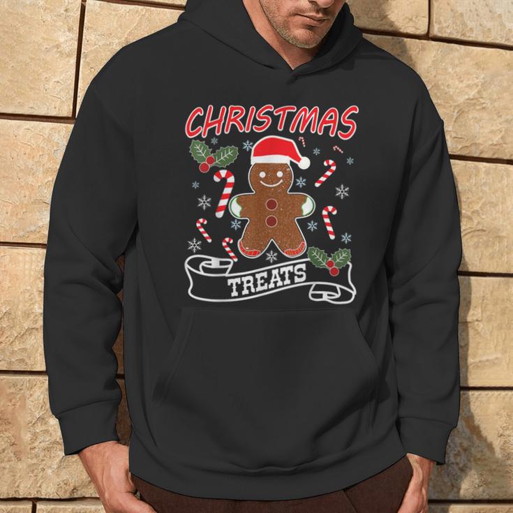 Weihnachtsleckereien I Happy Gingerbread Man Kapuzenpullover Lebensstil