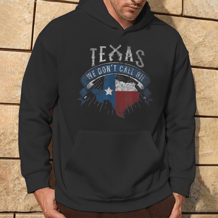 Wir Nennen 911 Texas State Image Nicht Kapuzenpullover Lebensstil