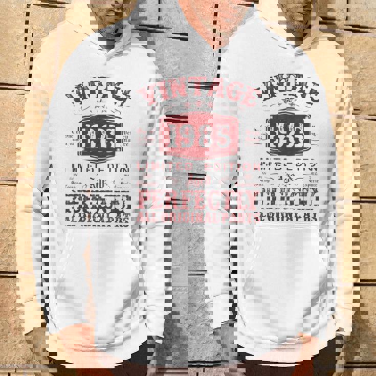 39 Anni Uomo Donna Compleanno Regalo Divertenteintage 1985 Felpa con cappuccio Estilo de vida