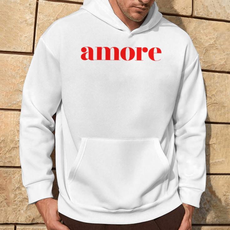 Amore Cute Italian Kapuzenpullover Lebensstil