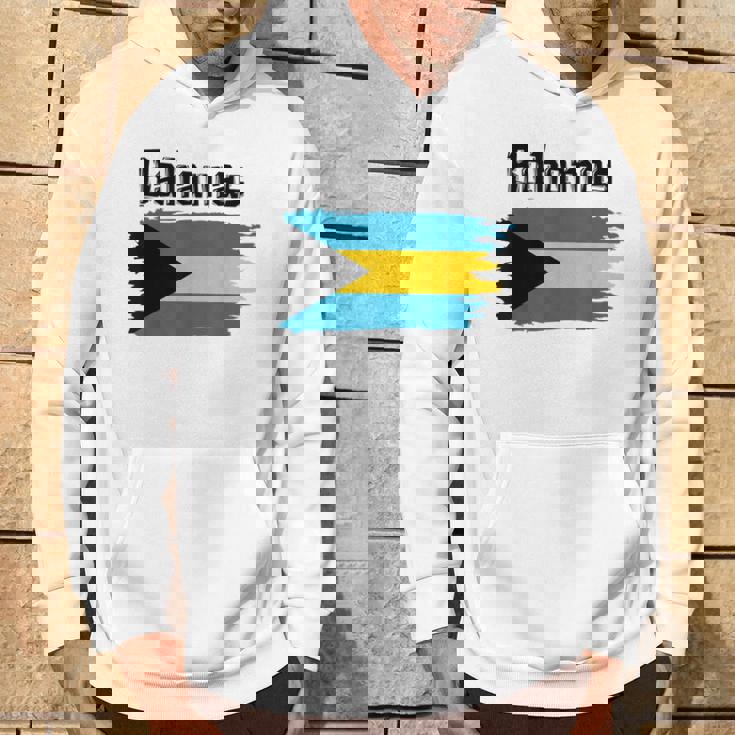 Bahamas Flag Mappe Delle Bahamas Camicia Delle Bahamas Da Donna Felpa con cappuccio Estilo de vida