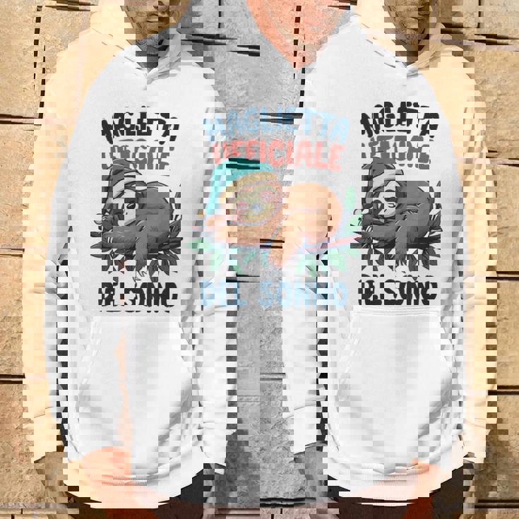 Camicia Da Notte Bradipo Pigiama Bambini Donna Uomo Dormire Felpa con cappuccio Estilo de vida