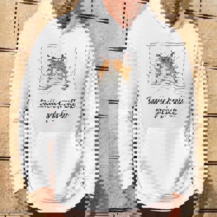 Camicia Da Notte Preferita Gatto Pigiama Gatto Felpa con cappuccio Estilo de vida