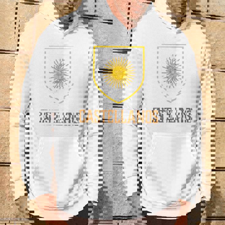 Castellanos Argentina Camicia Argentino Felpa con cappuccio Estilo de vida
